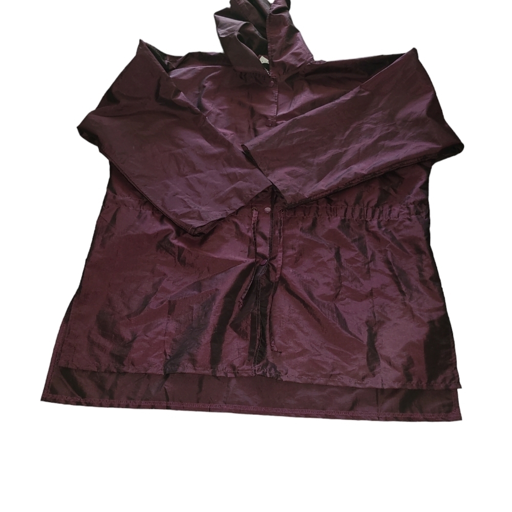 Totes rainwear rain jacket one size lightweight hooded